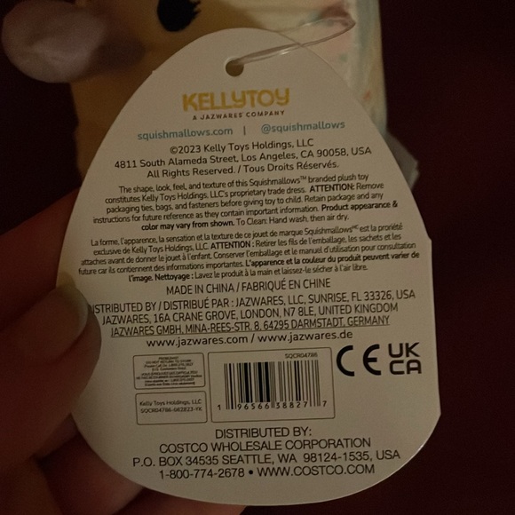 Set of 2 Squishmallows Plush Ornaments - Picture 8 of 14